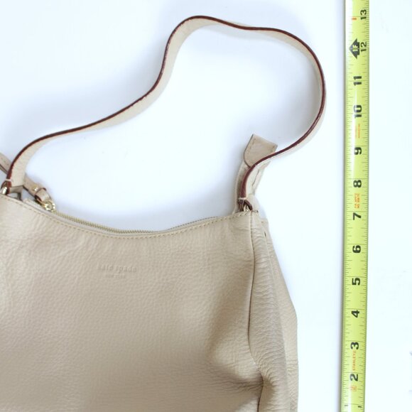 Kate Spade Hobo Handbag in Creamy Pebbled Leather - Picture 6 of 9
